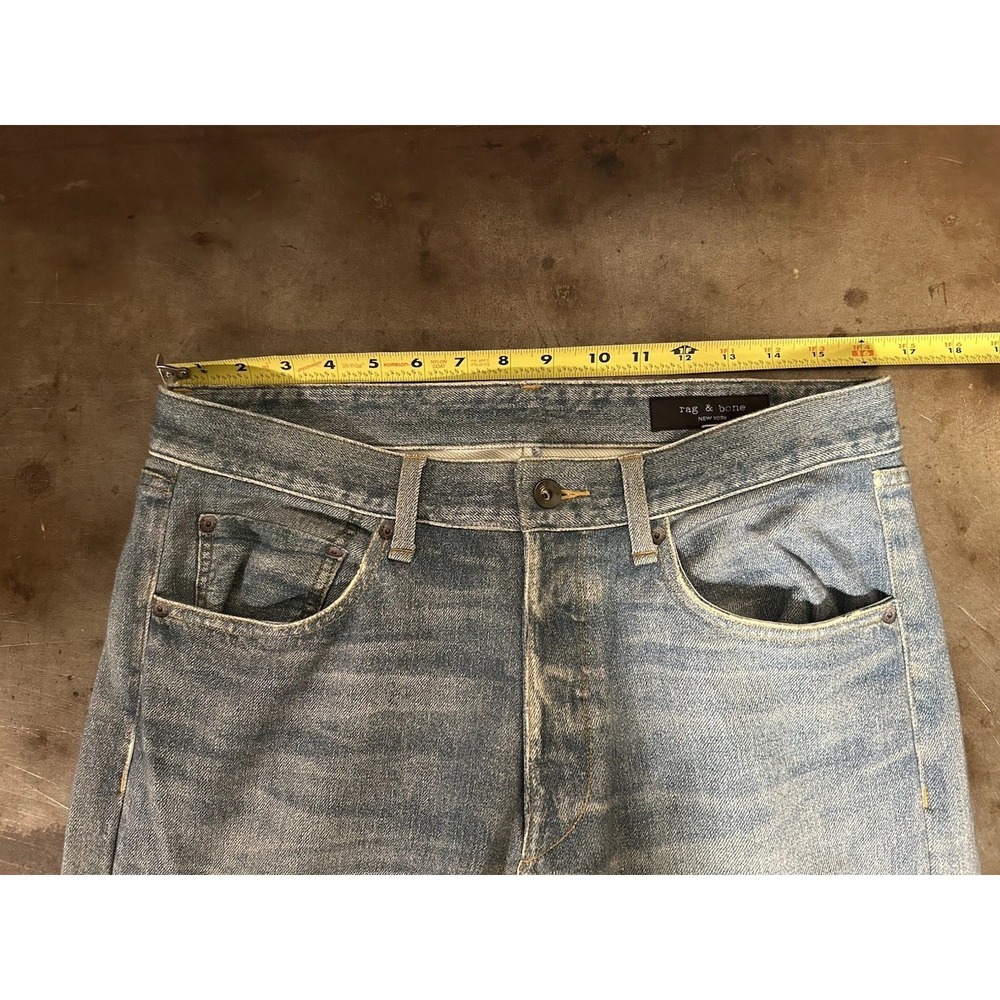 Rag & Bone Miramar Wide Leg Sweatpant Jeans Baggy Comfort Stretch Sz 31 (33x27) - Picture 8 of 13